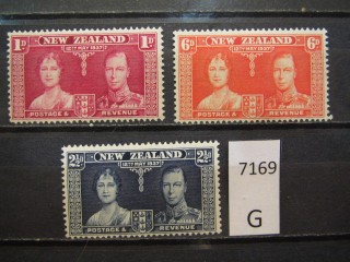 Фото марки Новая Зеландия 1937г серия *