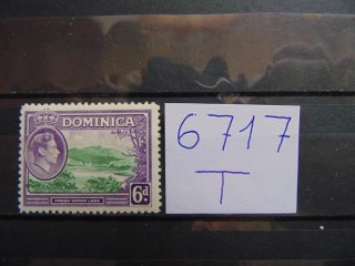 Фото марки Британская Доминика 1938г *