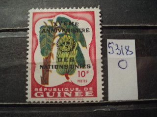 Фото марки Гвинея 1960г *