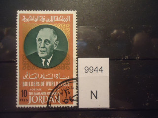 Фото марки Иордания 1967г