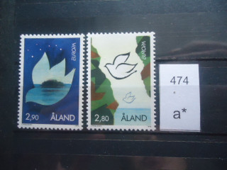 Фото марки Аландские острова серия 1995г **