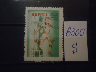 Фото марки Бразилия 1958г **