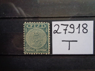 Фото марки Британские Фиджи 1890г **