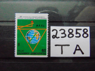 Фото марки Греция марка 1988г **