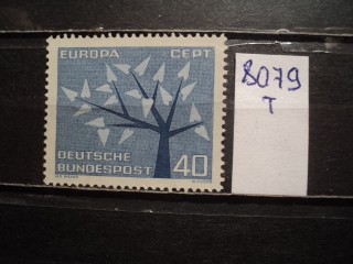 Фото марки Германия ФРГ 1962г **