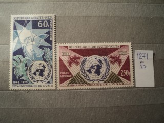 Фото марки Верх. Вольта серия 1970г **