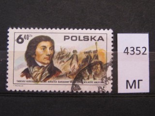Фото марки Польша 1975г