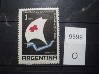 Фото марки Аргентина 1959г **