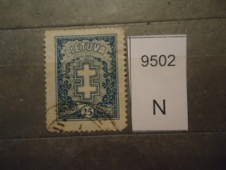 Фото марки Литва 1926-27гг