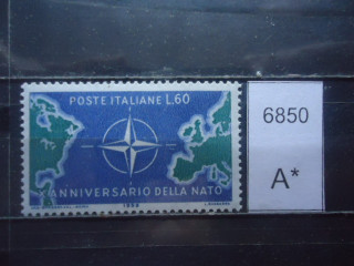 Фото марки Италия 1959г *