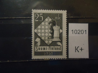 Фото марки Финляндия 1952г **