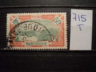 Фото марки Франц. Мартиника 1922г
