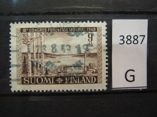 Фото марки Финляндия 1949г