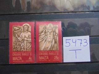 Фото марки Мальта серия 1990г **