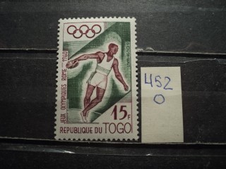 Фото марки Того 1960г *