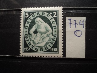 Фото марки Австрия 1937г *