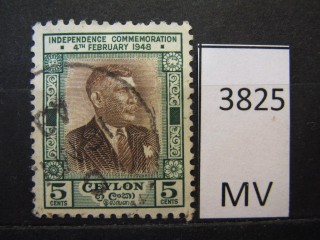 Фото марки Цейлон 1949г