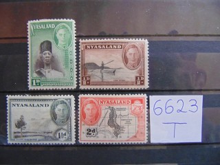 Фото марки Британская Ньясса 1945г *