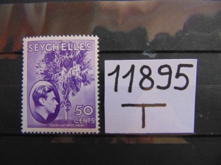 Фото марки Британские Сейшелы 1938г **
