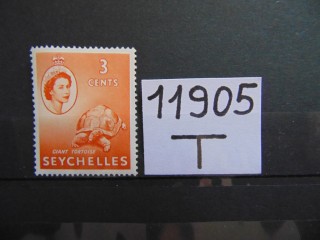 Фото марки Британские Сейшелы 1954г **