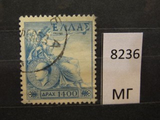 Фото марки Греция 1952г