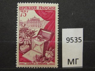 Фото марки Франция 1954г *