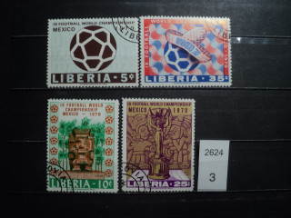 Фото марки Либерия. 1968г