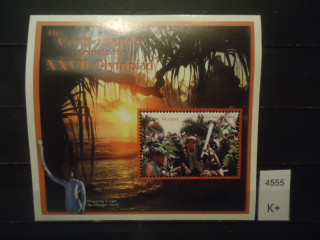 Фото марки Кука острова 1999г блок **