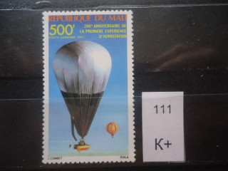 Фото марки Франц. Мали 1983г 3,5 евро **