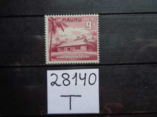 Фото марки Британское Науру 1954г **