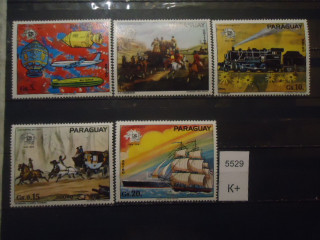 Фото марки Парагвай 1974г **