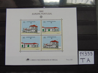 Фото марки Португалия блок 1990г **