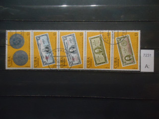 Фото марки Куба 1975г серия-сцепка