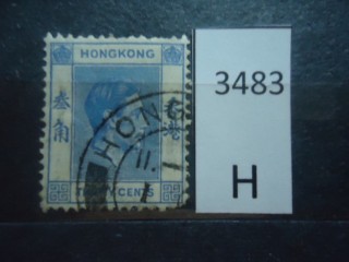 Фото марки Брит. Гонг Конг 1947г