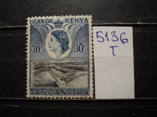 Фото марки Брит. Восточная Африка 1954г *