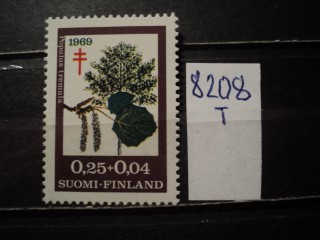 Фото марки Финляндия 1969г **