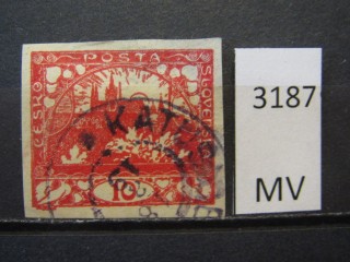 Фото марки Чехословакия 1918г