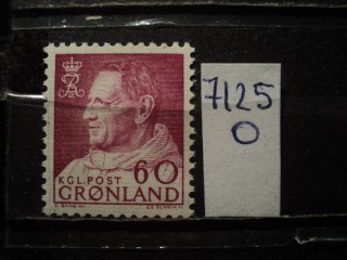 Фото марки Гренландия 1968г **