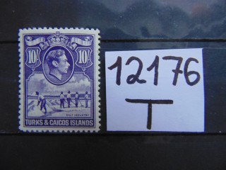 Фото марки Британские Теркс и Кайкос 1938г **