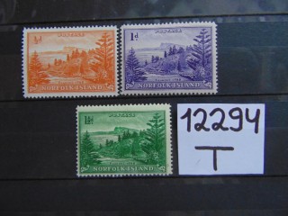 Фото марки Британский Остров Норфолк 1947г **