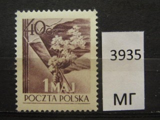 Фото марки Польша 1954г *
