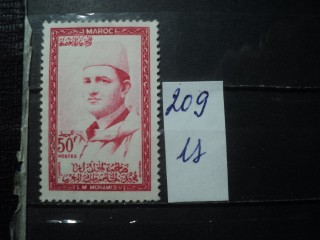 Фото марки Марокко 1920-55гг *