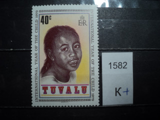 Фото марки Брит. Тувалу **