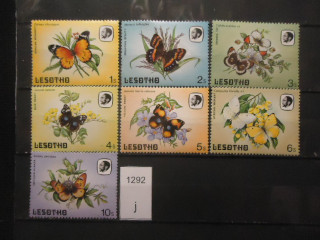 Фото марки Лесото 1984г (7 марок из16) *