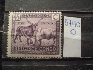 Фото марки Бельгийское Конго 1925г *