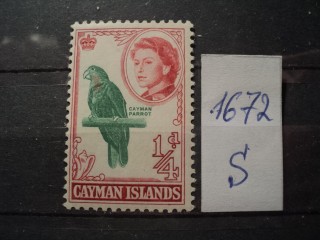 Фото марки Каймановы острова 1954г **