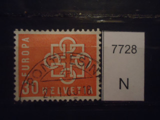 Фото марки Швейцария 1959г