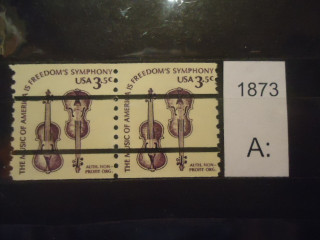 Фото марки США 1978-80гг пара Бюро гравировки и печати **