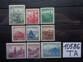 Фото марки Чехословакия серия 1936г **