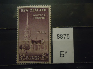 Фото марки Новая Зеландия 1948г **